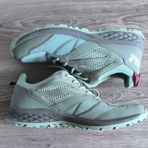 Jack Wolfskin Women's Athletic Shoes in Green and Gray Size 9.5
